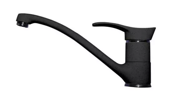 Смеситель Lava SG04 BASALT для кухонной мойки, черный