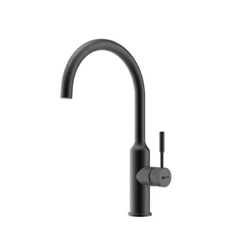 Смеситель для кухонной мойки Lemark Expert LM5079BL черный