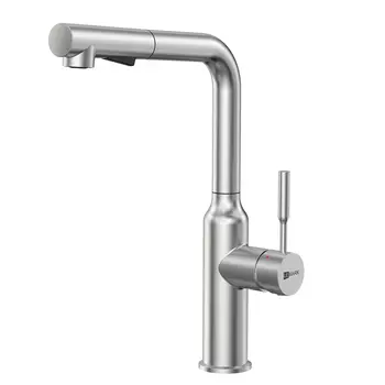Смеситель для кухонной мойки Lemark Expert LM5085S сталь