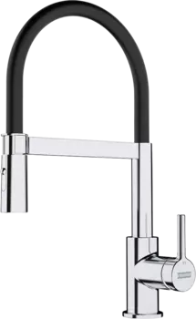Смеситель для кухонной мойки Franke Lina Semi-pro 115.0626.085 черный/хром