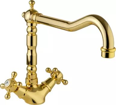 Смеситель для кухонной мойки Migliore Revival 18285 золото