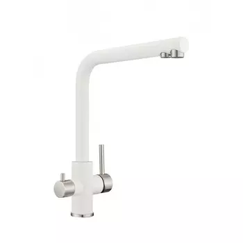 Смеситель для кухонной мойки Milacio Ultra MCU.553.WH белый