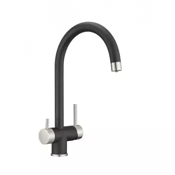 Смеситель для кухонной мойки Milacio Ultra MCU.554.MB черный матовый