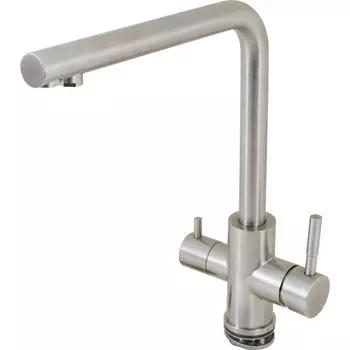 Смеситель для кухонной мойки Paini Norda NRPW6433VEB90 никель брашированный