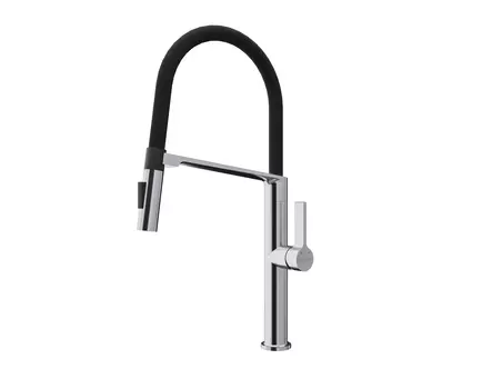 Смеситель для кухонной мойки Paulmark Barrel Ba214029-CR хром