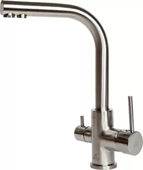 Смеситель для кухонной мойки Paulmark Essen Es213011-NI (BS) никель