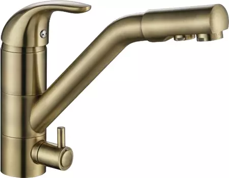 Смеситель для кухонной мойки Paulmark Holstein Ho213013-Br , бронзовый