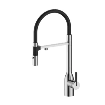 Смеситель для кухонной мойки Paulmark Magneto One Ma213188-BS брашированная сталь