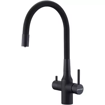 Смеситель для кухонной мойки Paulmark Salix Sa213419-401 антрацит