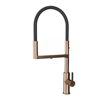 Смеситель для кухонной мойки Paulmark Tornado To213402-BC брашированная медь