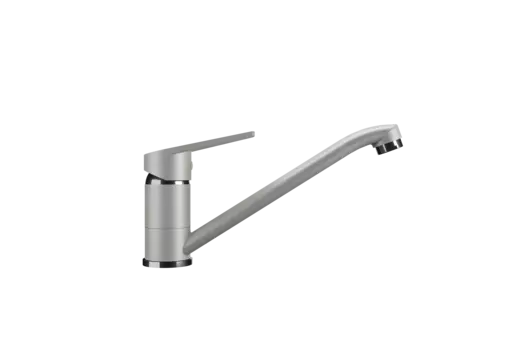 Смеситель для кухонной мойки Practik PR-01-001 белый камень