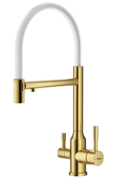 Смеситель для кухонной мойки Raglo R81.63.03 золотой сатин