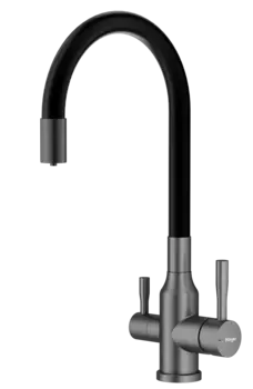 Смеситель для кухонной мойки Raglo R81.64.09 графит