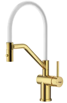 Смеситель для кухонной мойки Raglo R86.41.03 золотой сатин