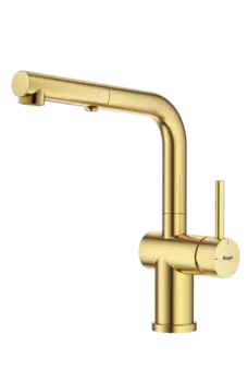Смеситель для кухонной мойки Raglo R86.49.03 золотой сатин