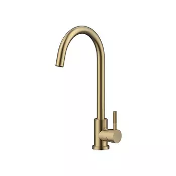 Смеситель для кухонной мойки Raiber RPG-012 золото