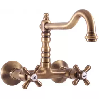Смеситель для кухонной мойки RAV Slezak Morava MK102.5/28SM бронза