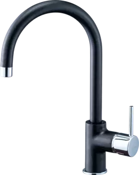 Смеситель для кухонной мойки Rivelato Orta 9021208 antracite cromo