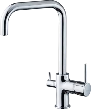 Смеситель для кухонной мойки Rivelato Tovel 9025200 cromo с краном питьевой воды