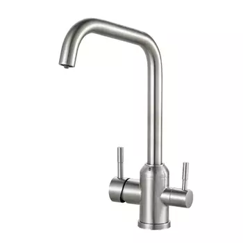 Смеситель для кухонной мойки РМС SUS124-017F-015 хром