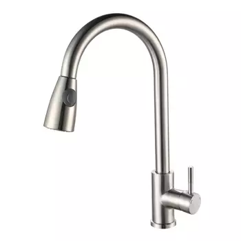 Смеситель для кухонной мойки РМС SUS124-017F-2 хром