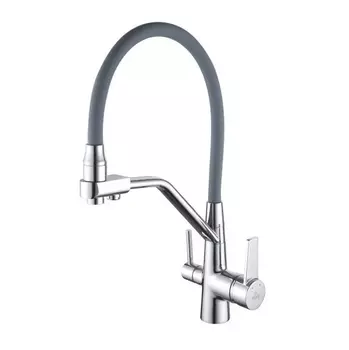 Смеситель для кухонной мойки Rose R558 хром