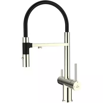 Смеситель для кухонной мойки Rose R958L сатин