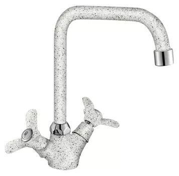 Смеситель для кухонной мойки Rossinka Q02-72LM310 , серый