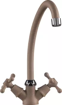 Смеситель для кухонной мойки Rossinka Y02-71-Sand , песочный