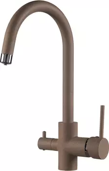 Смеситель для кухонной мойки Rossinka Z35-28 , песочный