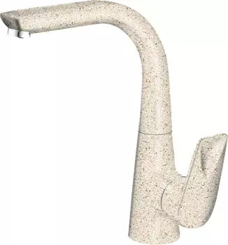 Смеситель для кухонной мойки Rossinka Z40-23LM328 , бежевый