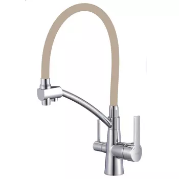 Смеситель для кухонной мойки с подключением к фильтру Savol S-L1805-12, хром