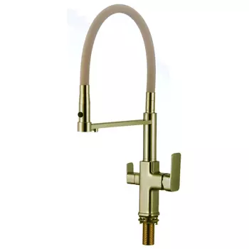 Смеситель для кухонной мойки с подключением к фильтру Savol S-L1809C-12, бронза