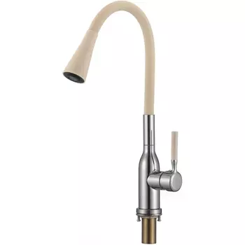 Смеситель для кухонной мойки Savol S-2804AM12, хром