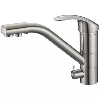 Смеситель для кухонной мойки Savol S-L1321L сатин