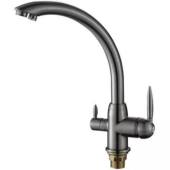 Смеситель для кухонной мойки Savol S-L1699L сатин