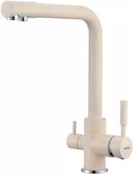 Смеситель для кухонной мойки Savol S-L1801 бежевый