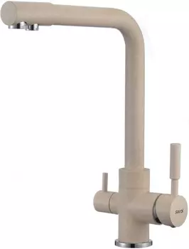Смеситель для кухонной мойки Savol S-L1801 песочный