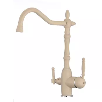 Смеситель для кухонной мойки Savol S-L1803Y бежевый