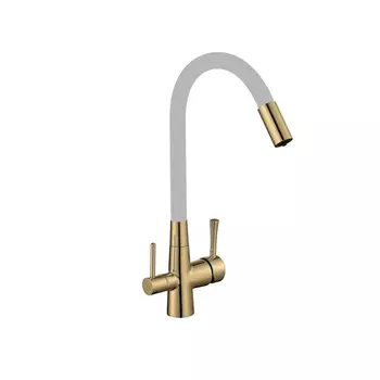 Смеситель для кухонной мойки Savol S-L1806C-04 бронза