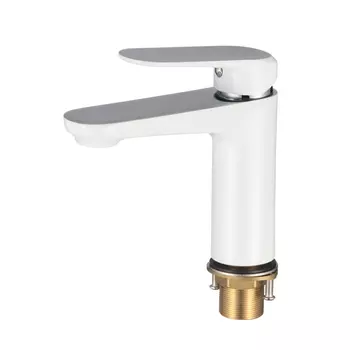 Смеситель для кухонной мойки Savol SK-H6201/белый