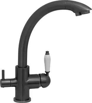 Смеситель для кухонной мойки Seaman Barcelone SSL-5382 Gun