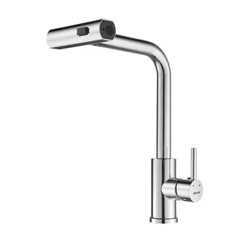 Смеситель для кухонной мойки Shevanik S263 хром