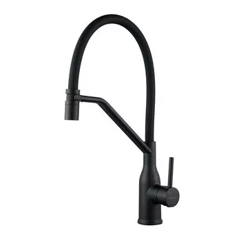 Смеситель для кухонной мойки Shevanik S343H-3 черный