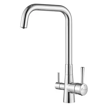 Смеситель для кухонной мойки Shevanik S528 хром