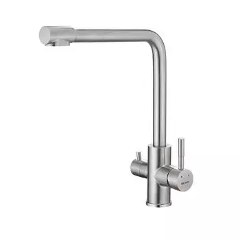 Смеситель для кухонной мойки Shevanik S868B сатин