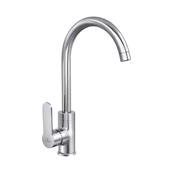 Смеситель для кухонной мойки Славен Коттедж СЛ-ОД-Ф22 с высоким изливом