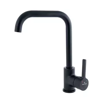 Смеситель для кухонной мойки SMARTsant SM134046B черный матовый