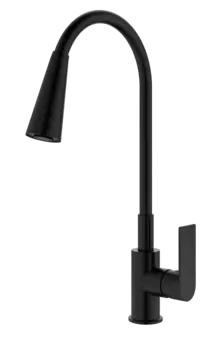 Смеситель для кухонной мойки Splenka S05.43.06 черный