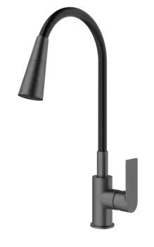 Смеситель для кухонной мойки Splenka S05.43.09 графит